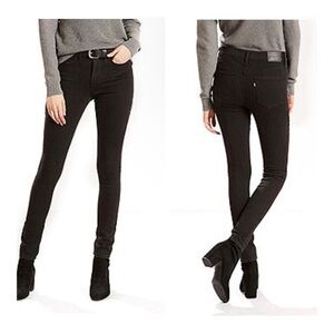 Levi’s 311 Women’s Black Shaping Hypersoft Skinny Jeans Size 28 NWT